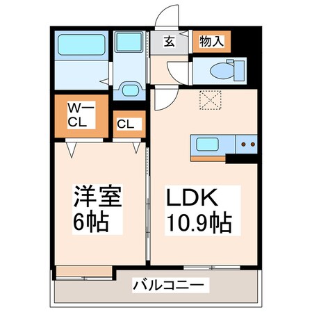 サンヒルズ近見の物件間取画像